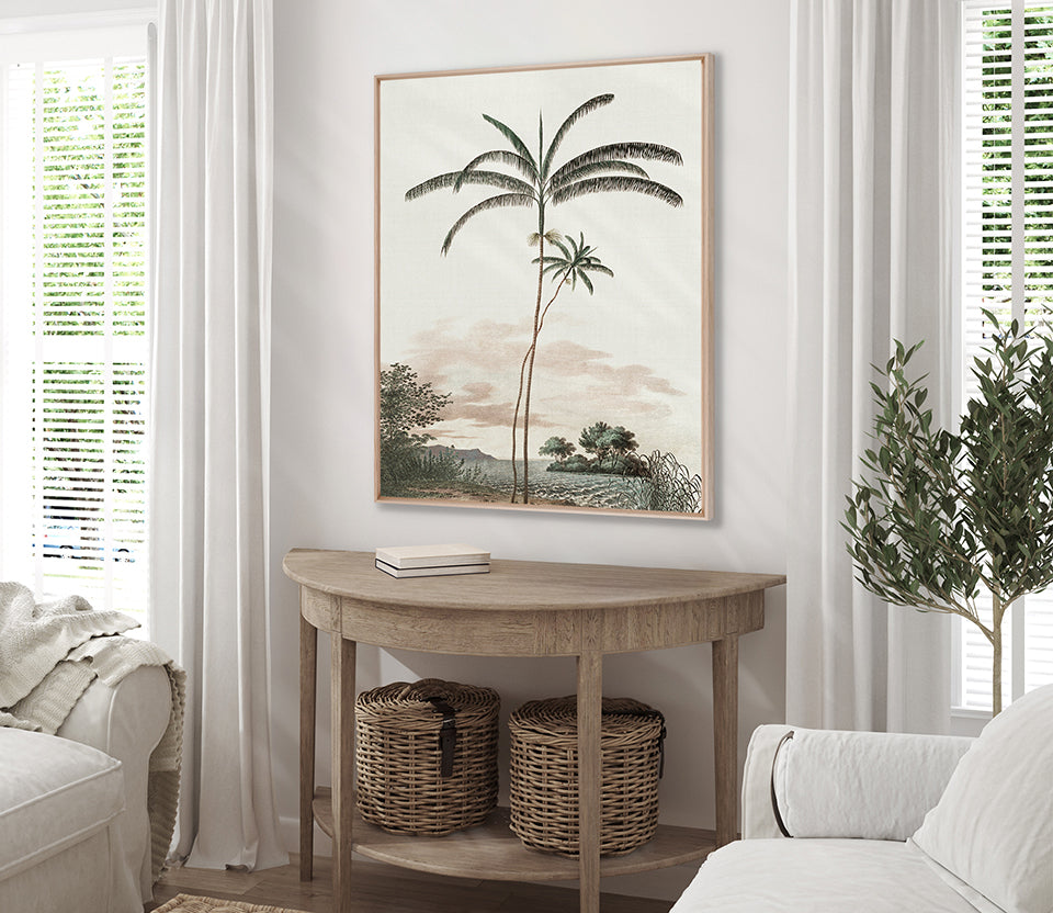 Vintage Palm Study IV (Canvas)