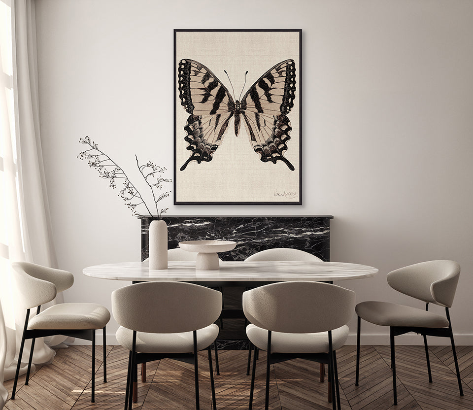 Fanciful Butterfly IX (Canvas)