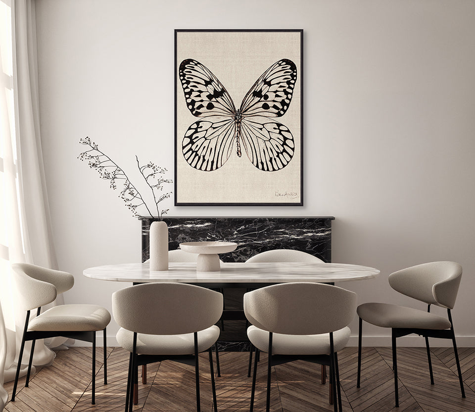 Fanciful Butterfly X (Canvas)
