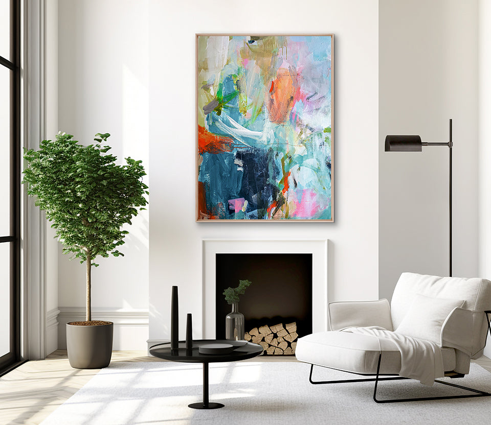 Kiera Abstract I (Canvas)