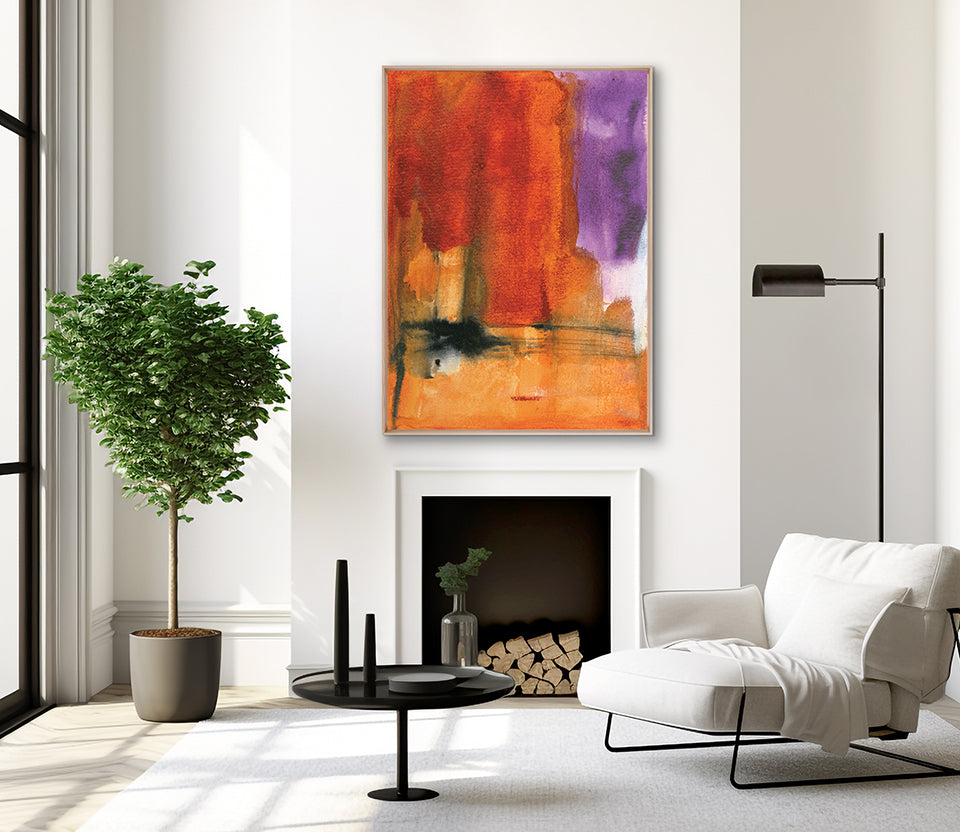 Tangerine Tango II (Canvas)
