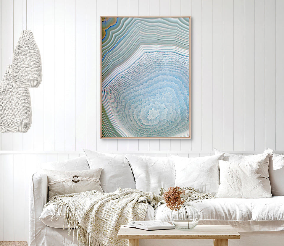 Agate Abstract III (Canvas)
