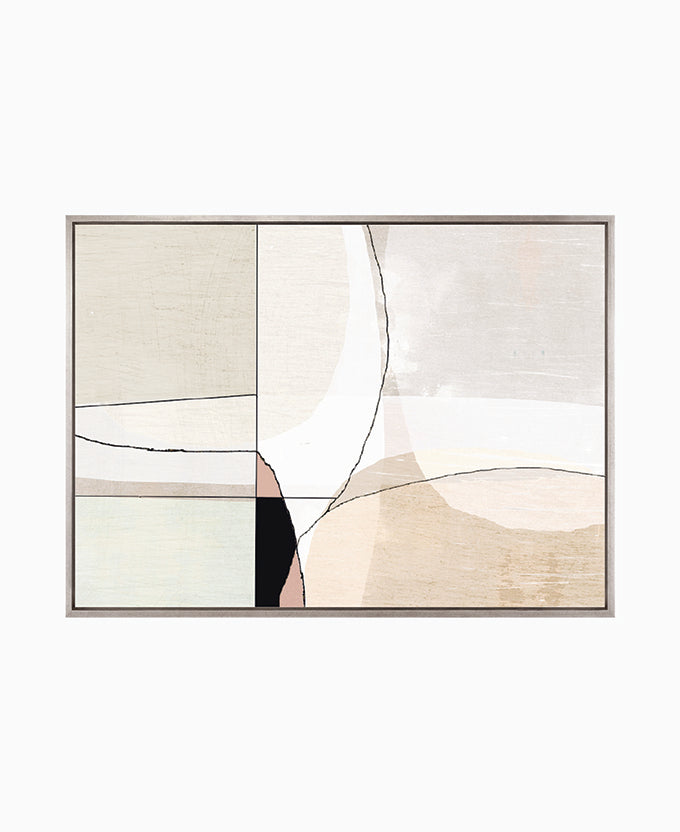 Linear Collage V (Canvas)