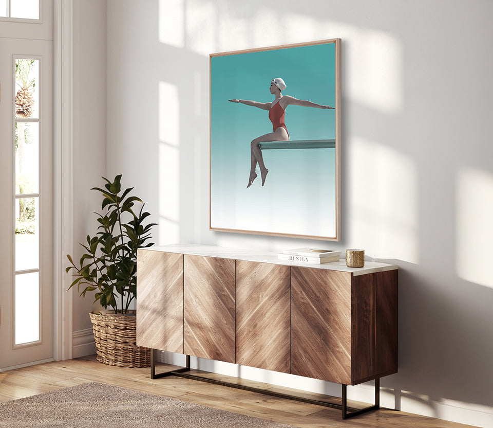 Diver Pose II(Canvas)