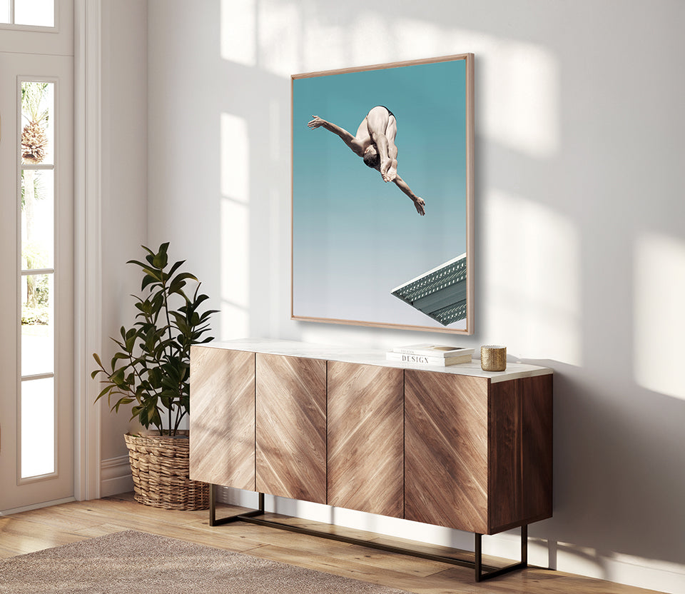 Diver Pose III Canvas)