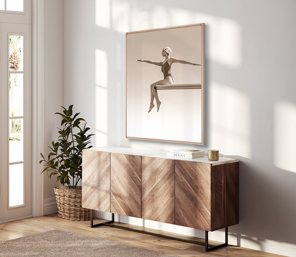 Diver Pose V (Canvas)