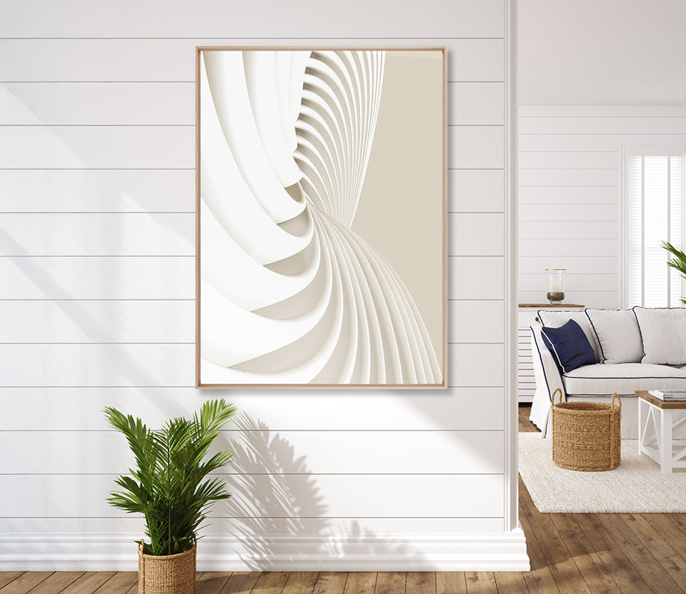 Architectural Curves V (Canvas)