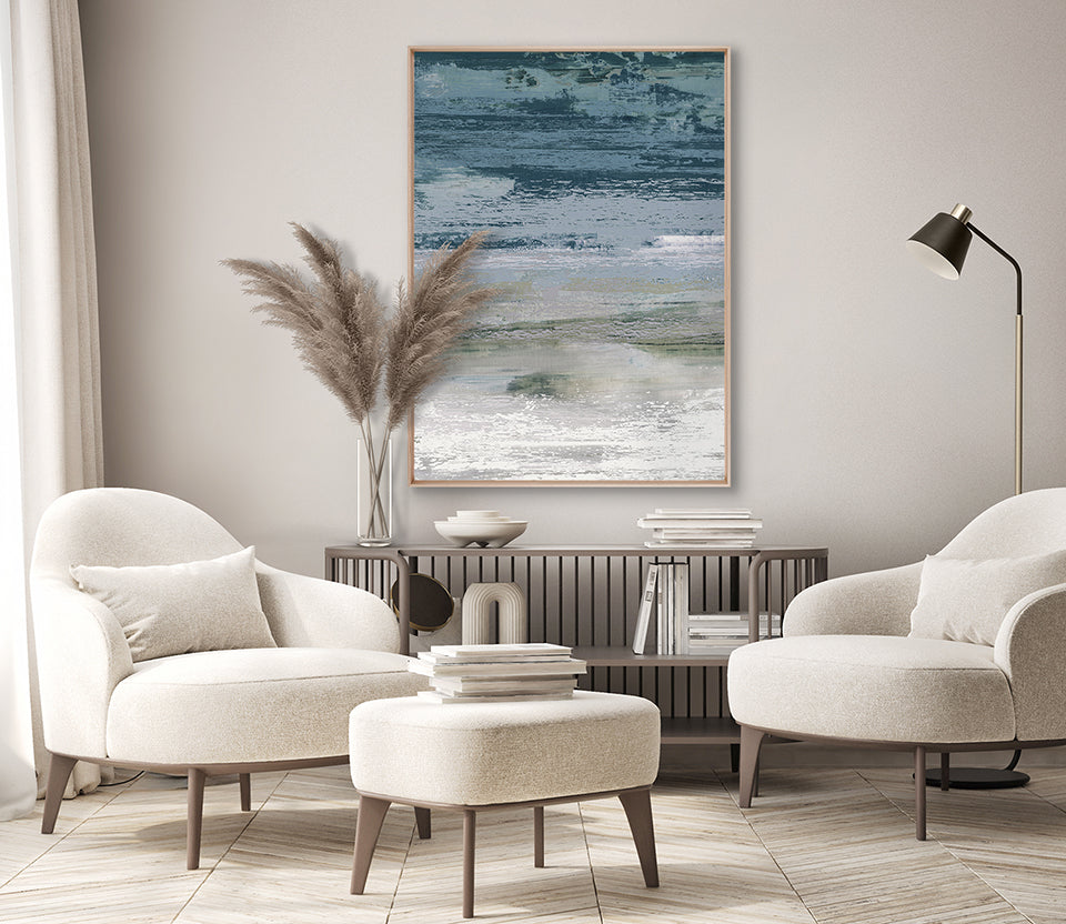 Seascape Abstract II (Canvas)