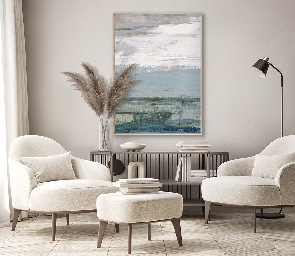Seascape Abstract V (Canvas)