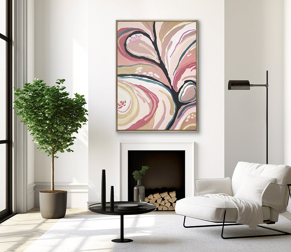 Native Flora Elements I (Canvas)