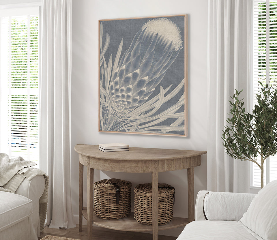 Protea Silhouette I (Canvas)