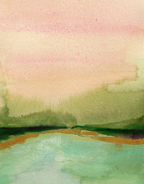 Colourful Landscape II (Canvas)