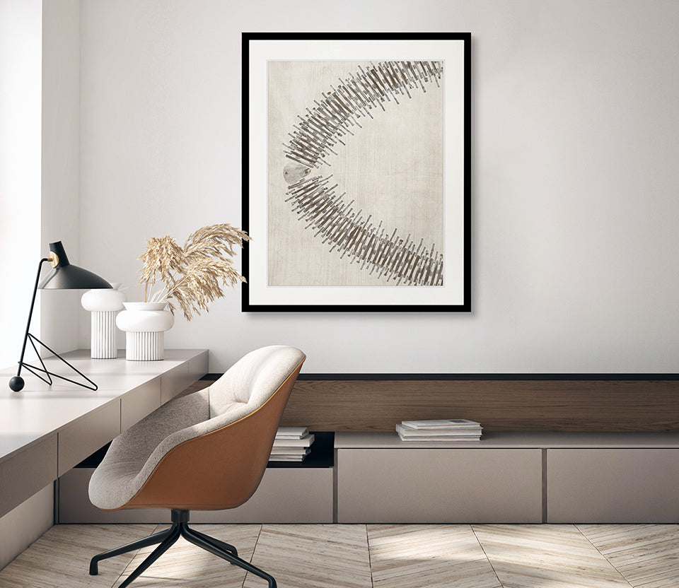 Sculptural Luxe Print VII