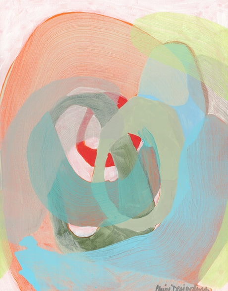 Soleil Pastels I (Canvas)