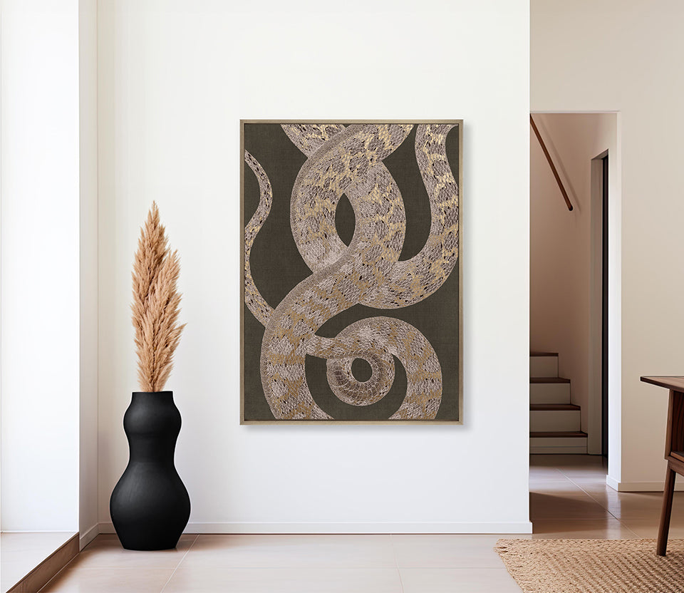 De Serpent Abstract I (Canvas)