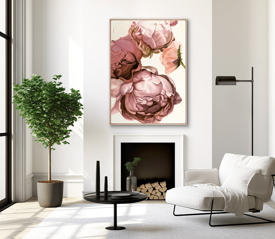 Peonies & Roses III (Canvas)