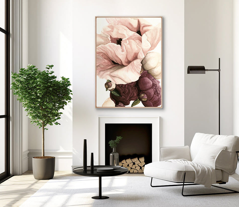 Peonies & Roses IV (Canvas)
