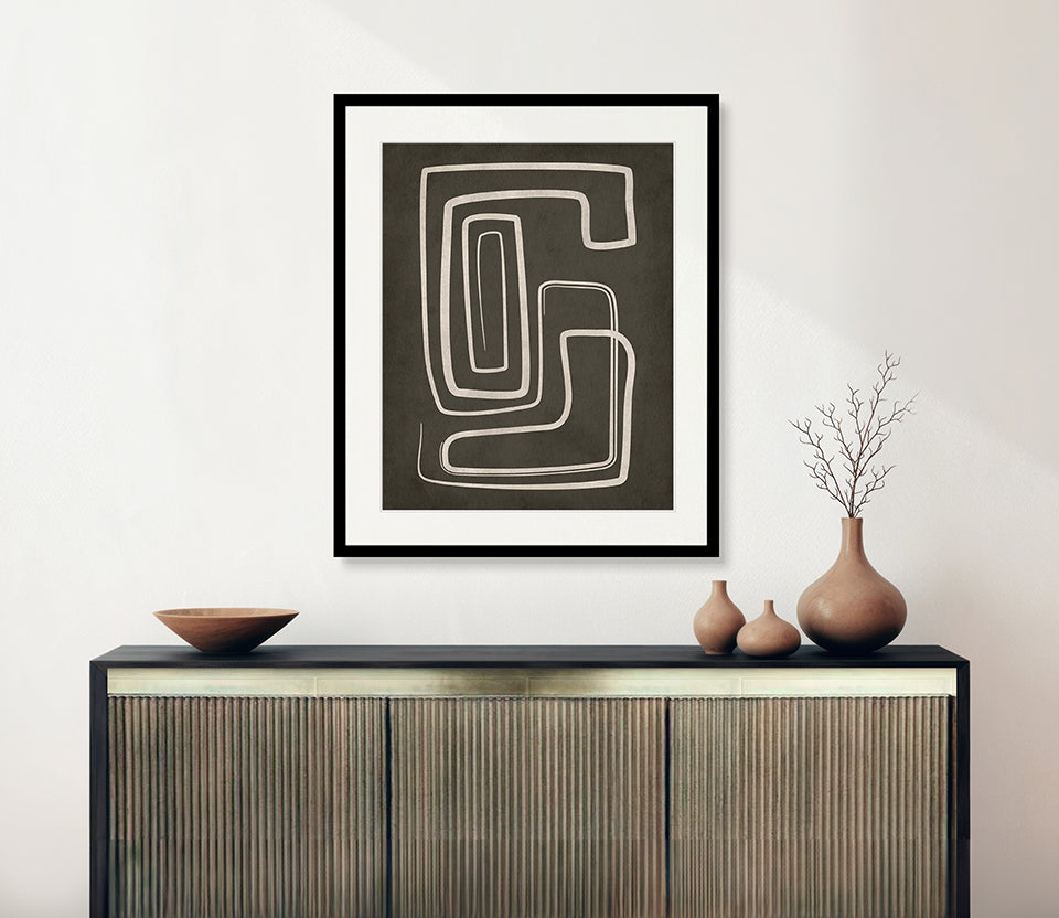 Pessoa Modern Print I
