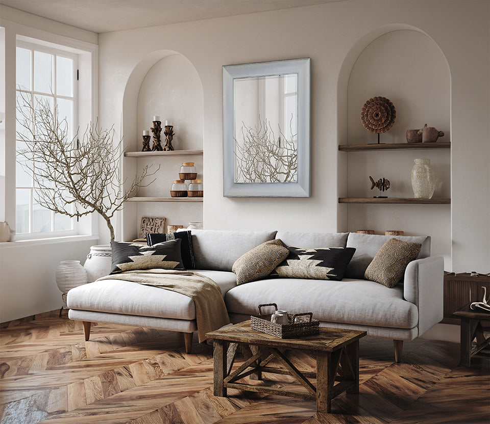 Porter Mirror Silver