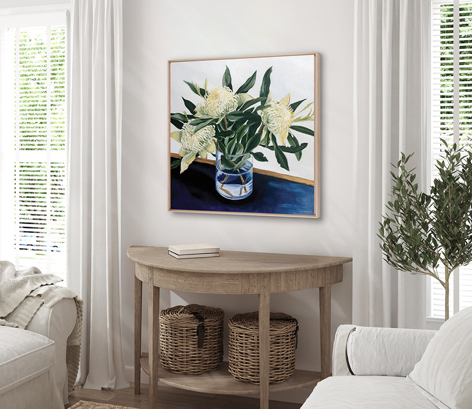 Floral Subject IV (Canvas)
