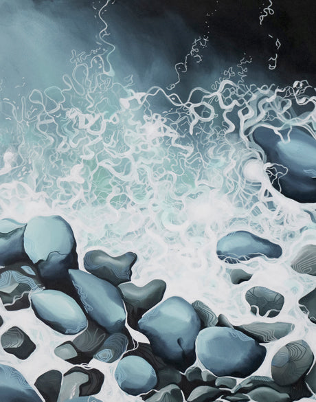 Coastal Elements II (Canvas)