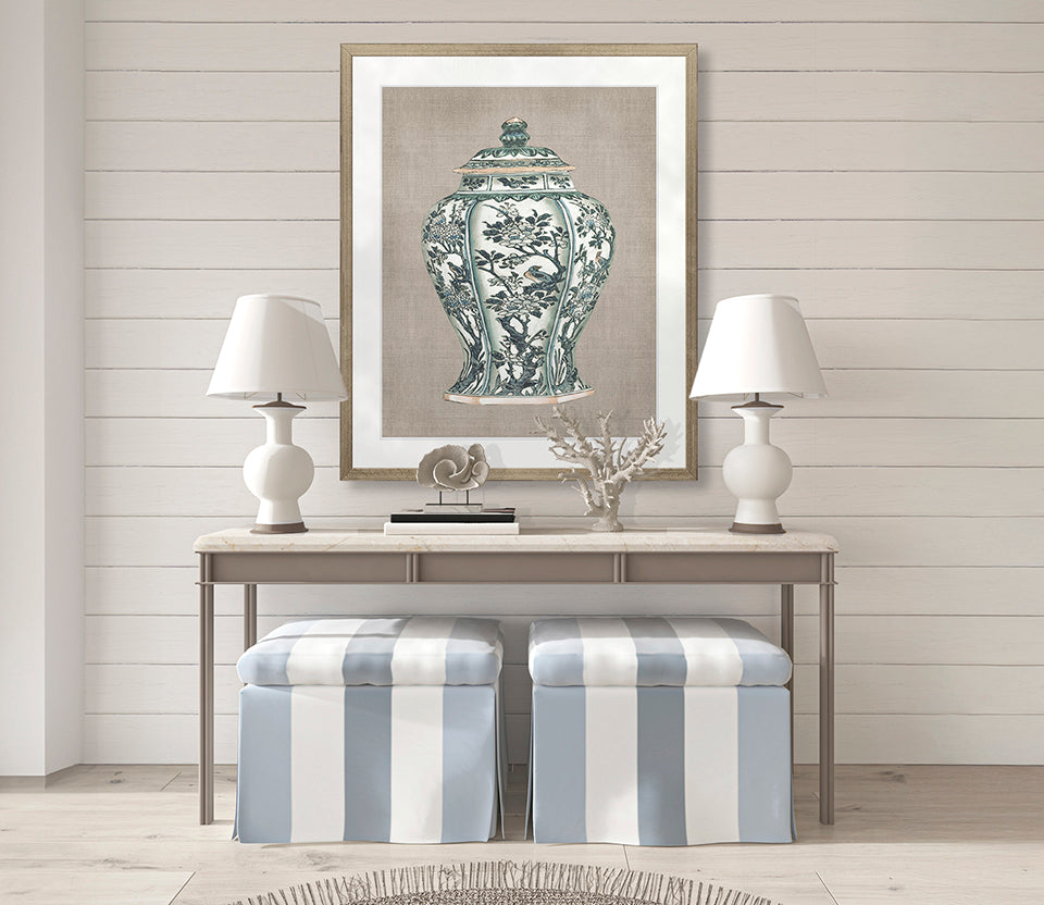 Chinoiserie Urn VIII