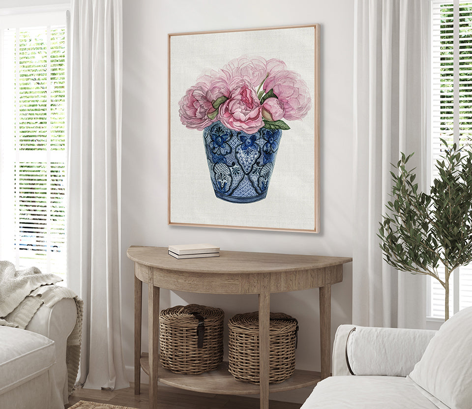 St Rouen Floral I (Canvas)