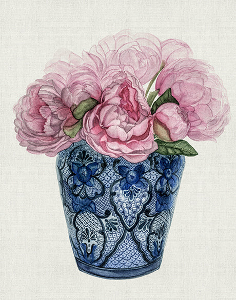 St Rouen Floral I (Canvas)
