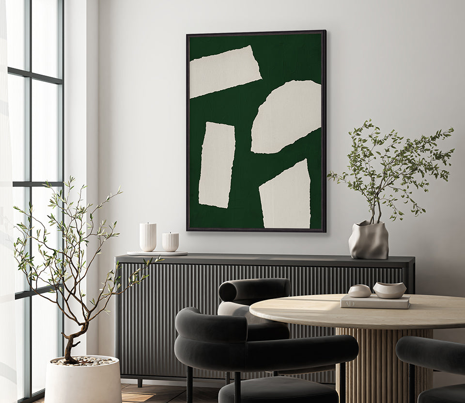 Suede Abstract I (Canvas)