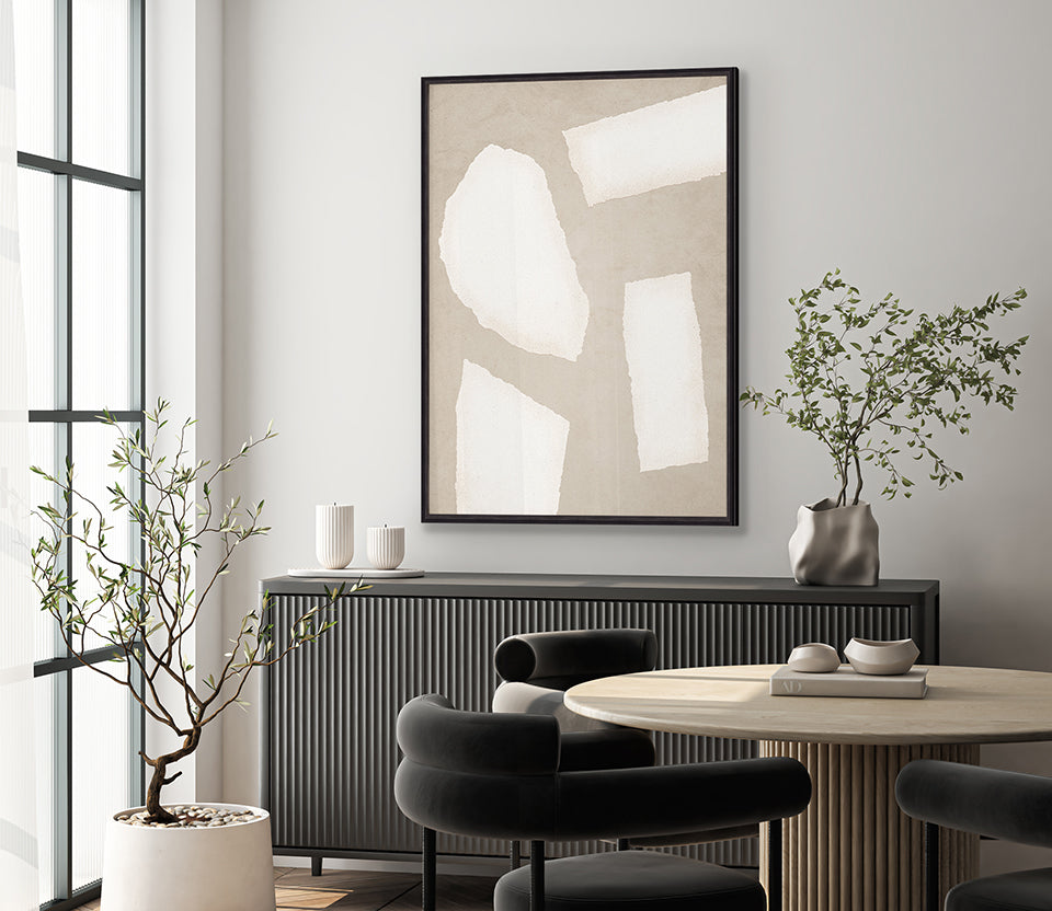 Suede Abstract III (Canvas)