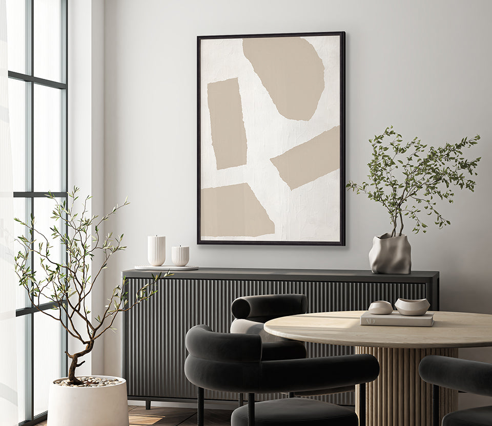 Suede Abstract VII (Canvas)