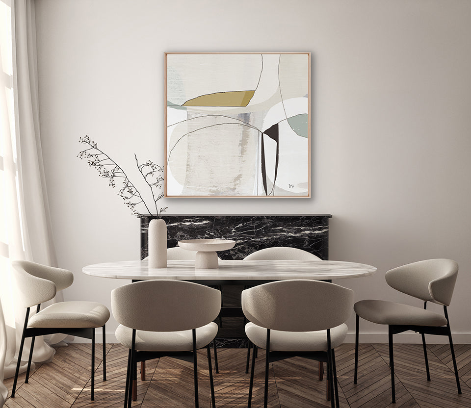 Circular Reflection III (Canvas)