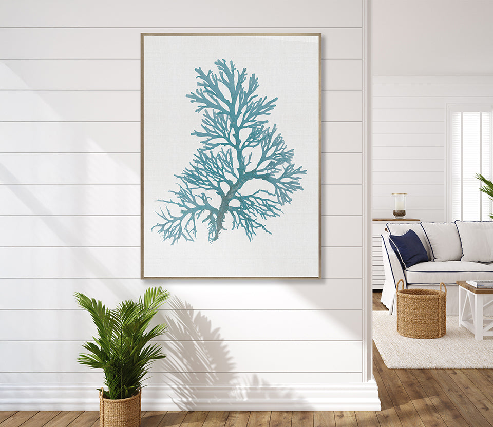 Seaweed Subject V (Blue) (Canvas)