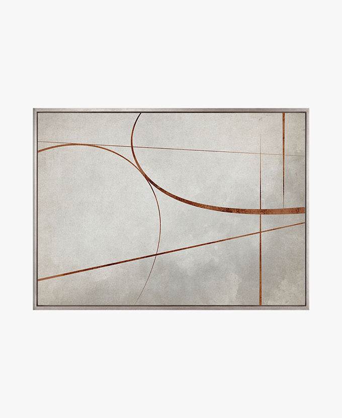 Whitman Geometric I (Canvas)