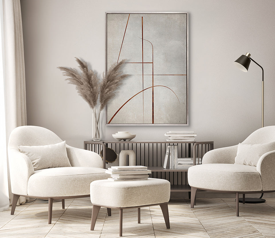 Whitman Geometric II (Canvas)