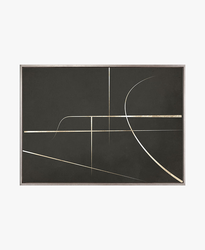 Whitman Geometric IV (Canvas)