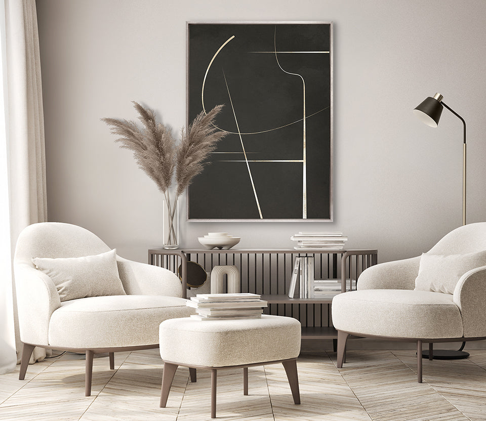 Whitman Geometric V (Canvas)