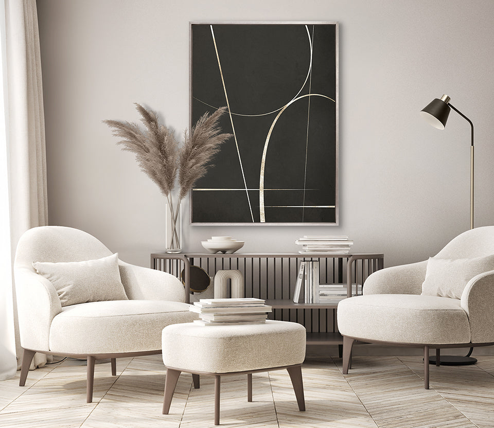 Whitman Geometric VI (Canvas)