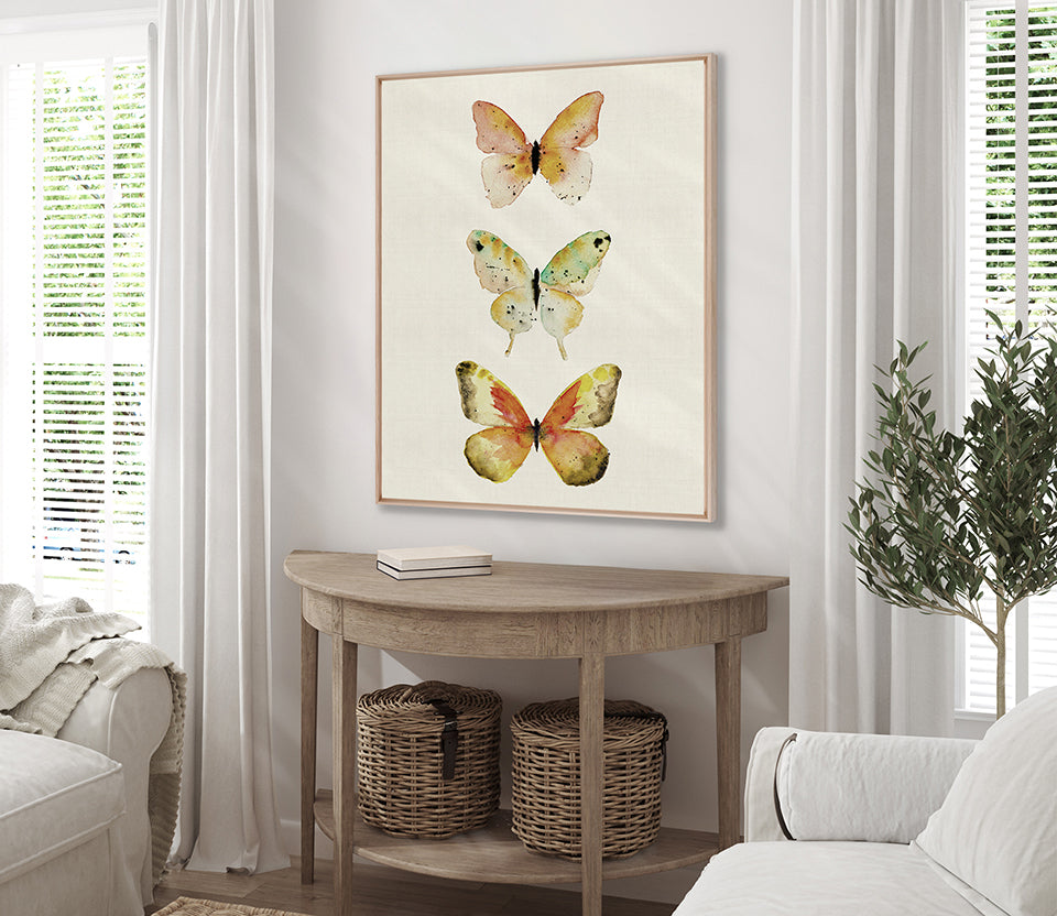 Butterfly Trio VII (Canvas)